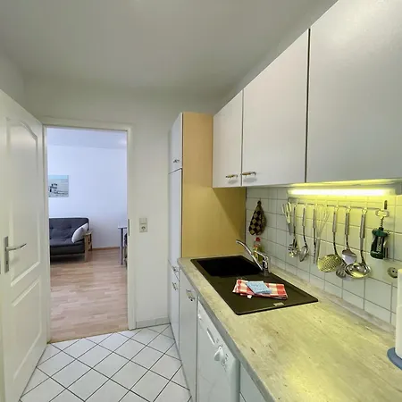 06 Strandkieker Mit Balkon 아파트 바베